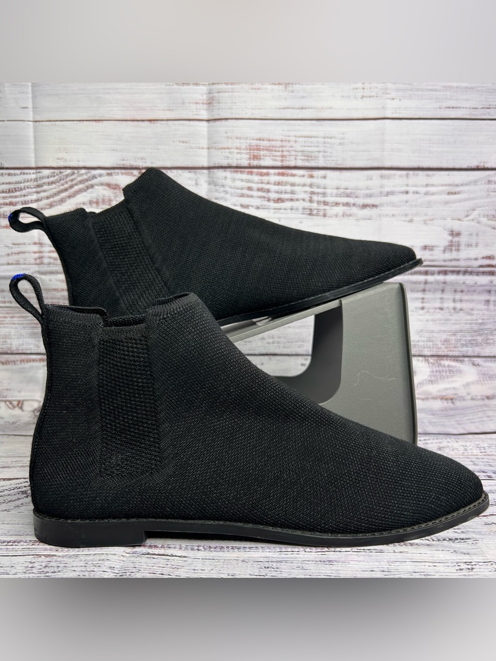 Rothy’s The Merino Black Ankle Boots Women’s Size 9